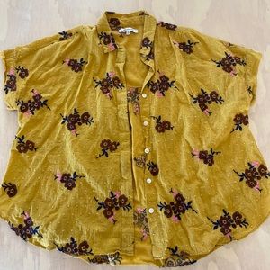 Madewell button up blouse
